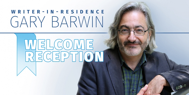 Writer In Residence Gary Barwin Photo of author Gary Barwin