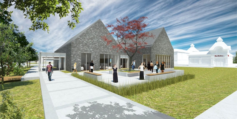 Binbrook Branch Architect Rendition architect rendition of new Binbrook branch