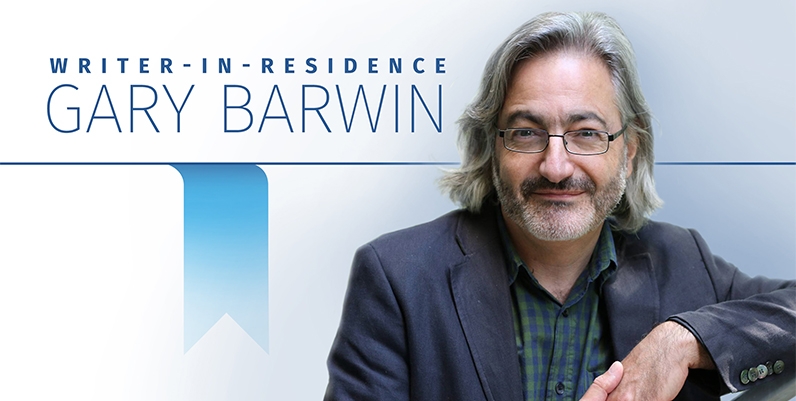 Writer In Residence Gary Barwin Photo of author Gary Barwin
