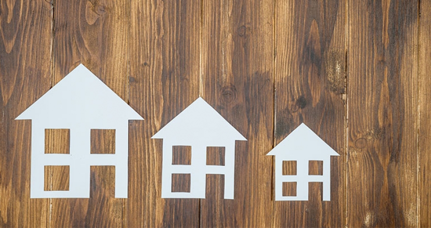 Downsizing 3 paper houses
