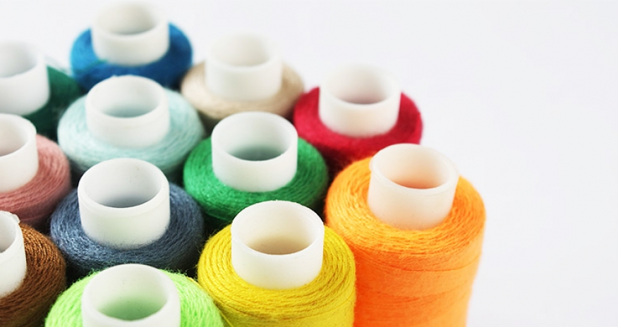 Embroidery Intro coloured threads