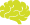 Yellow brain icon