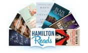 Hamilton reads book wheel