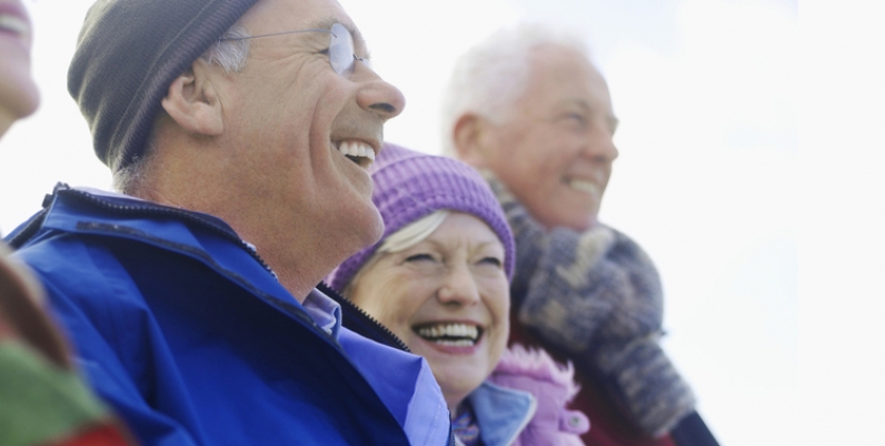 Programs for Older Adults Group of smiling seniors