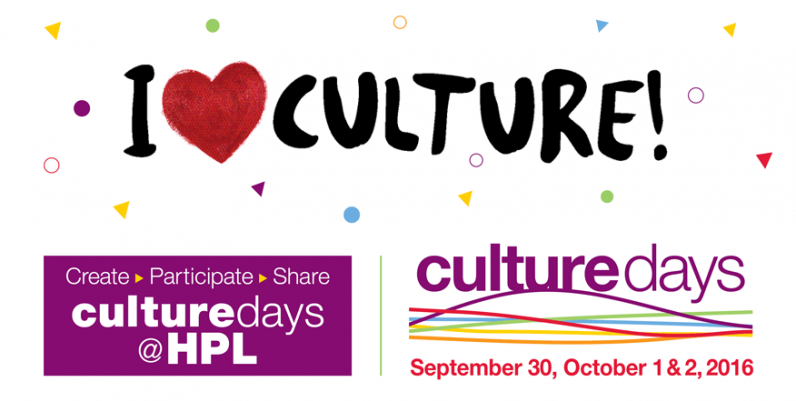Culture Days at Hamilton Public Library 