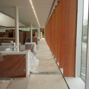 Construction inside the new Waterdown Library (June 2015)