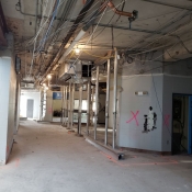 Valley park branch construction inside pictured