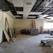 Valley park branch construction inside pictured