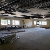 Valley park branch construction inside pictured