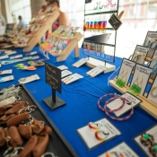 Various native beadwork and leather jewelry and keychains- Cavan's creation