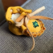 Mini moccasin- Allison and Sarah Mitten