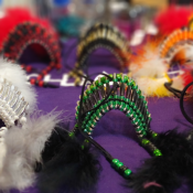 Various Minuature Hanging Native Headdresses