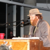 man playing the piano