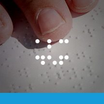 Braille for Kids. Braille icon.