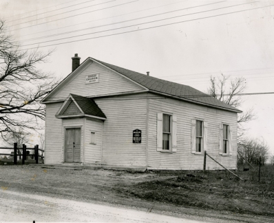 Burkholder United Church, Hamilton, Ontario, 1955 Burkholder United Church in 1955