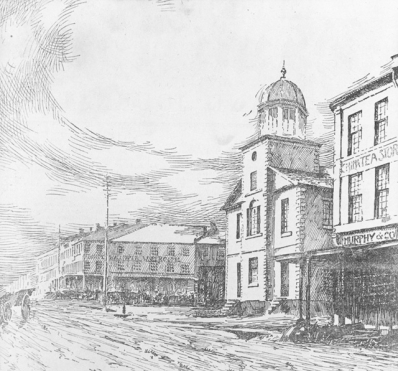 Hamilton in the mid-1800s Hamilton in the mid-1800s