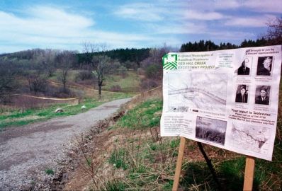 Red Hill Creek Expressway under construction