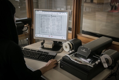 Digital Microfilm Reader